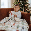 Cheeky Elves Baby Snuggle Blanket