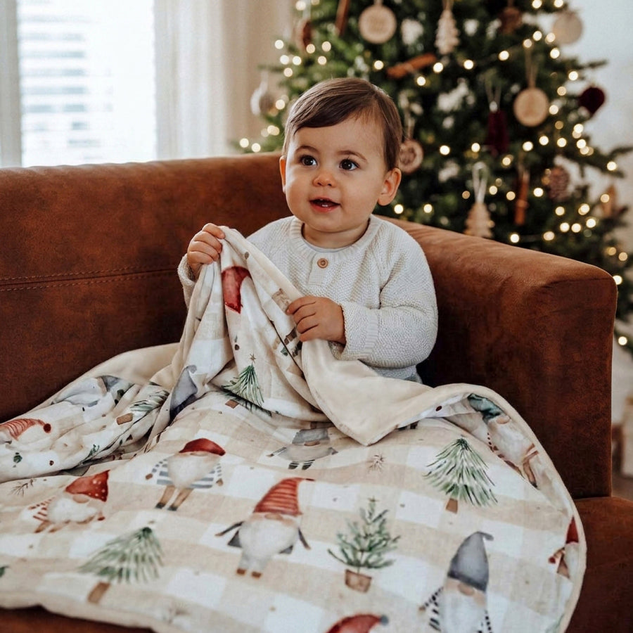 Cheeky Elves Baby Snuggle Blanket